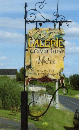 enseigne à Cravant