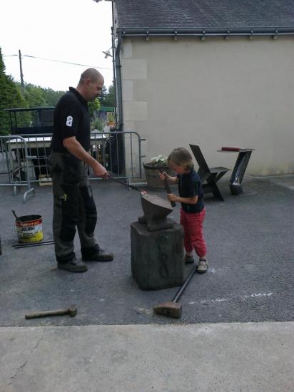 expo 31.06.12 Côme au travail